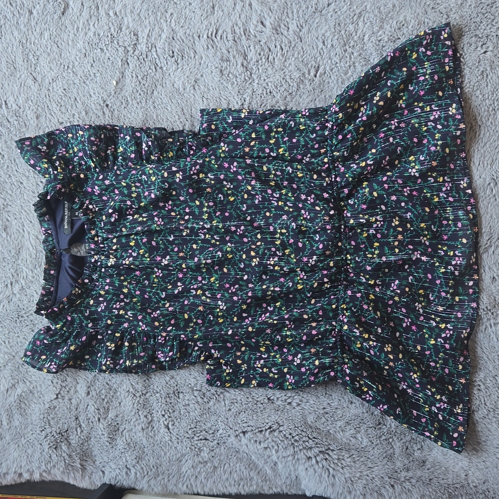 Banana Repubic floral sleeveless top